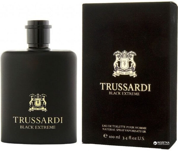 בושם לגבר טרוסרדי בלאק אקסטרים 100 מ"ל Trussardi Black Extreme 100ml E.D.T