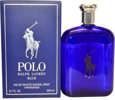 בושם לגבר ראלף לורן פולו כחול אדט 200 מל Polo Blue for Men By Ralph Lauren EDT 200 ML