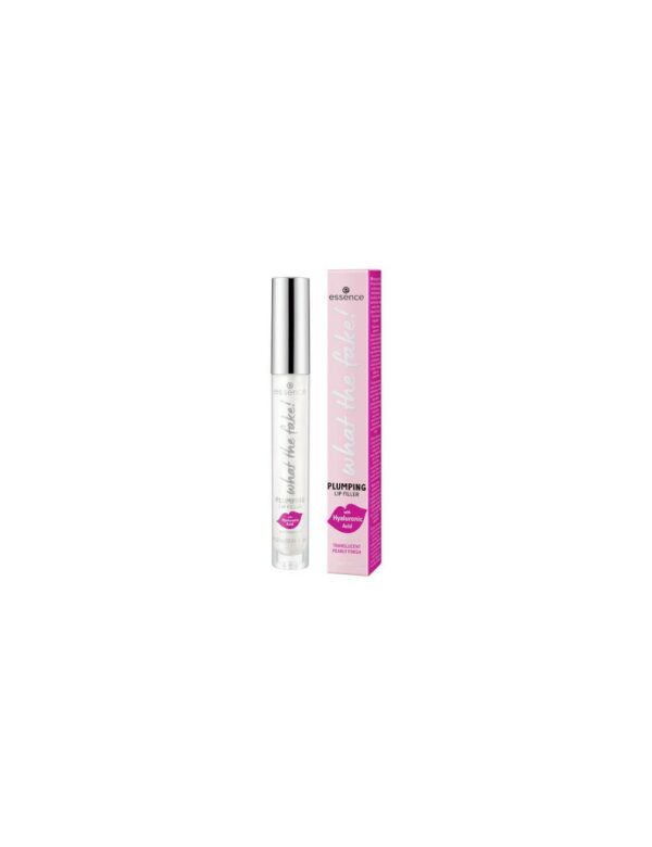 אסנס שפתון אקסטרים ליפ פילר שקוף essence What the fake! Plumping Lip Filler