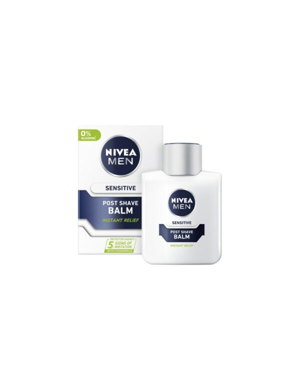 ניואה לגבר תחליב לאחר גילוח לעור רגיש 100מ"ל Nivea Men After Shave Balm 100ml