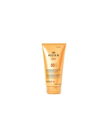 נוקס קרם להגנה מהשמש לפנים ולגוף SPF50 בגודל 150מ"ל NUXE Sun Melting Lotion Spf50 150Ml