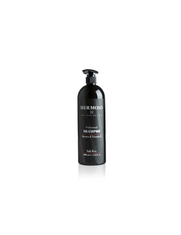 הרמוסו בלק ליין שמפו לשיער ללא מלחים 1000מ"ל HERMOSO BLACK LINE SHAMPOO 1000ML