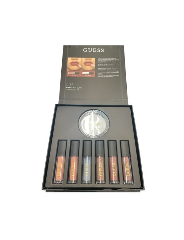 גאס ערכת איפור לשפתיים GUESS LIP SET NUDE LOOK BOOK