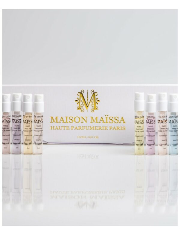 מייסון מייסה קיט התסנסות 10 דוגמיות של 2מ"ל MAISON MAISSA KIT ECHANTILLONS NO2 NEW FRAGRANCES