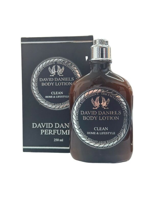 דייויד דניאלס קלין קרם גוף 250מ"ל DAVID DANIELS CLEAN BODY LOTION 250ML