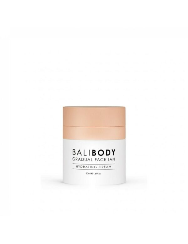 באלי בודי קרם לחות לפנים לשיזוף עצמי 50מ"ל BALI BODY HYDRATING CREAM Gradual Face Tan 50ml