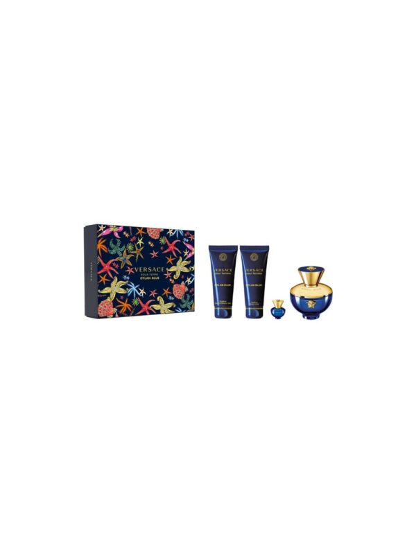 ורסצה דילן בלו מארז בושם לאישה אדפ 100מ"ל VERSACE DYLAN BLUE SET EDP 100ML