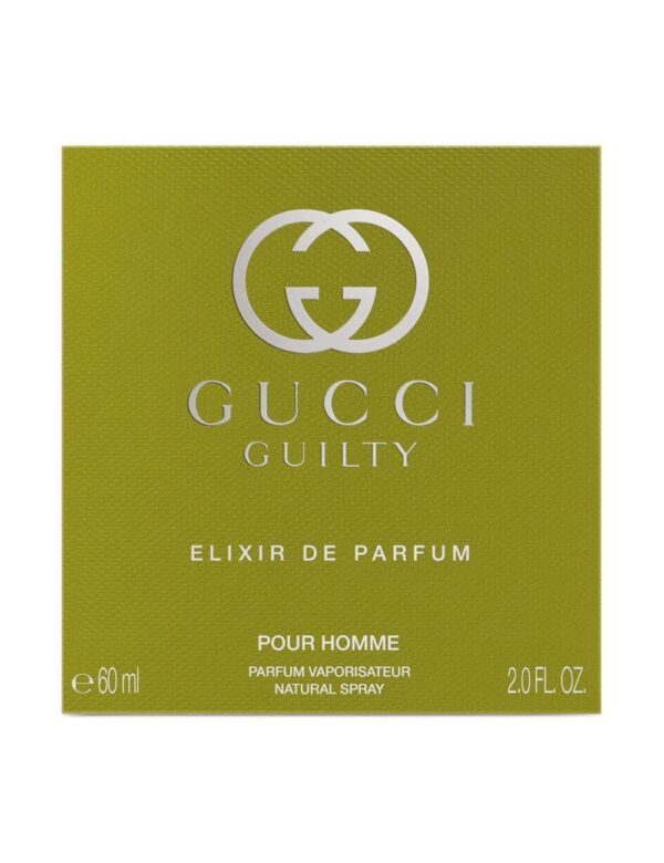 גוצי גילטי אליקסיר בושם לגבר אדפ 60מ"ל GUCCI GUILTY ELIXIR EDP 60ML