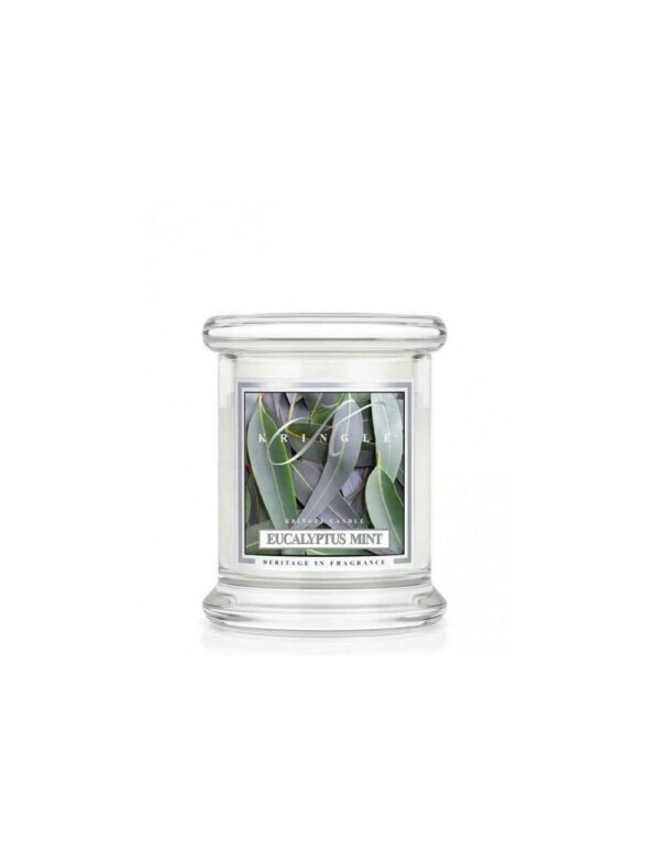 קרינגל קנדל נר ריחני אקליפטוס מינט 411גרם KRINGLE CANDLE EUCALYPTUS MINT 411G