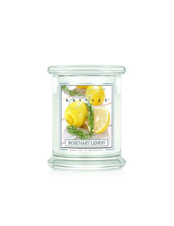 קרינגל קנדל נר ריחני רוזמארי למון 411גרם KRINGLE CANDLE ROSEMARY LEMON 411G