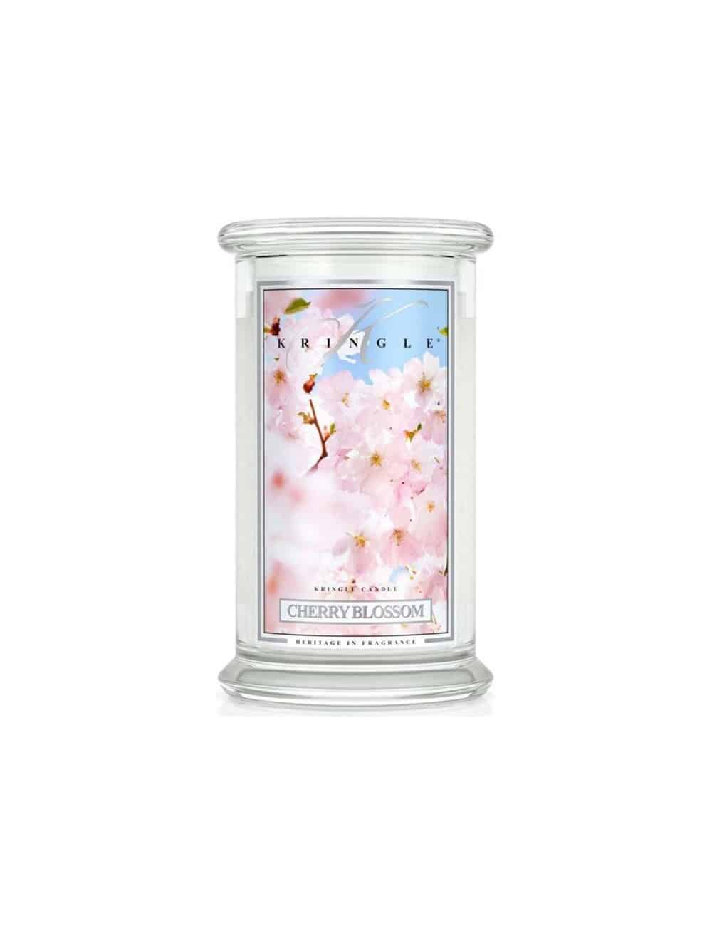 קרינגל קנדל נר ריחני צ'רי בלוסום 623גרם KRINGLE CANDLE CHERRY BLOSSOM 623G