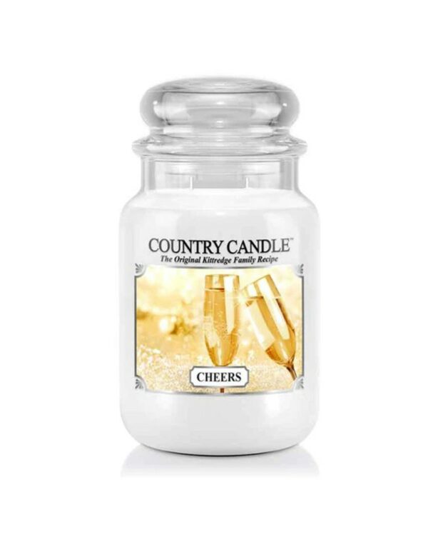 קאנטרי קנדל נר ריחני פירסט צירס 680גרם COUNTRY CANDLE FIRST CHEERS 680G