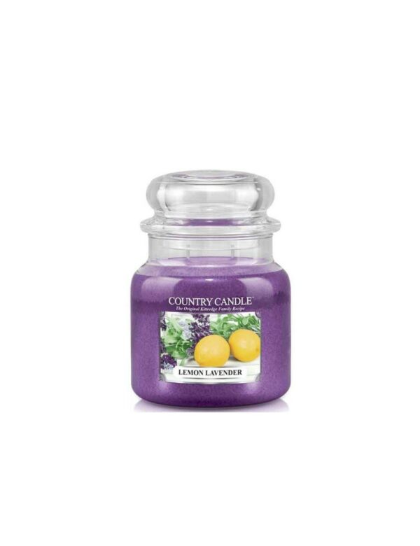 קאנטרי קנדל נר ריחני לימון לבנדר 453גרם COUNTRY CANDLE LEMON LAVENDER 453G