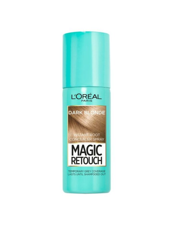 לוריאל ספריי מגיק ריטאצ' בלונד בז' 75מ"ל LOREAL MAGIC RETOUCH BLONDE BEIGE 75ML