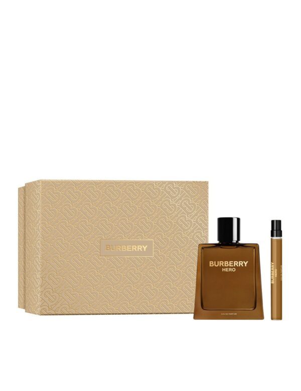 ברברי הירו מארז בושם לגבר אדפ 100מ"ל + 10מ"ל BURBERRY HERO SET EDP 100ML + 10ML